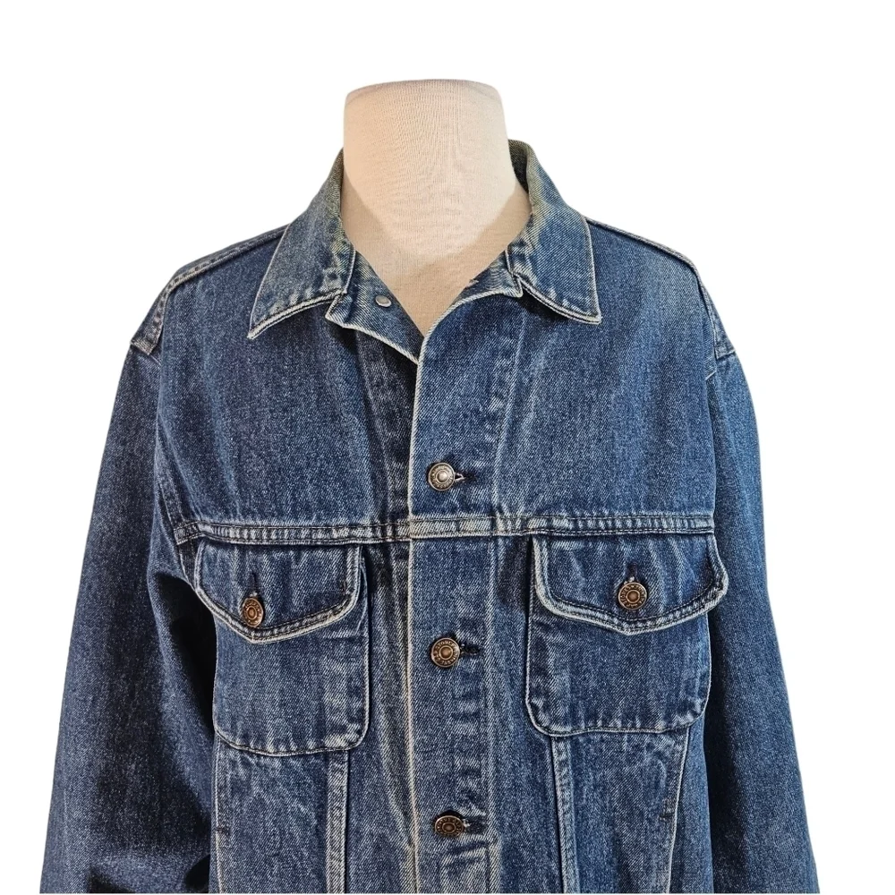 Vintage Gap Y2K Denim Jean Jacket - Picture 2 of 7